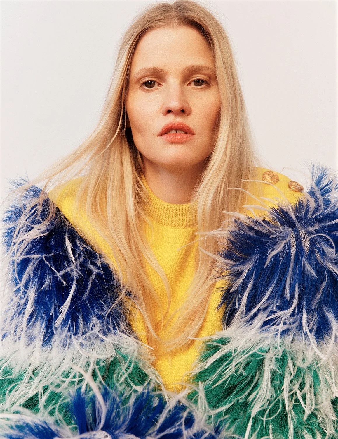 Lara Stone Covers Vogue Poland March 2022, Lensed by Julia Noni Lara Stone Covers Vogue Poland March 2022, Lensed by Julia Noni